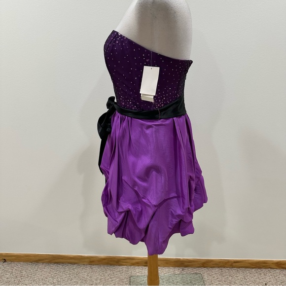 Purple Jessica McClintock Party Dress - Picture 3 of 11